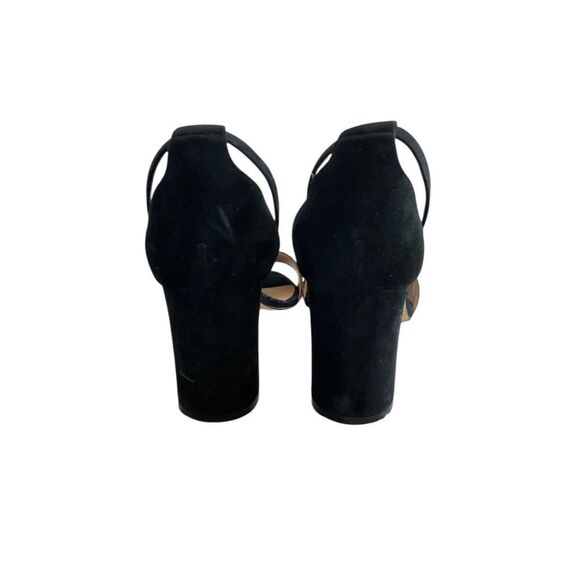 Manolo Blahnik Lauratomod Suede Ankle Strap Sandal - Picture 9 of 11